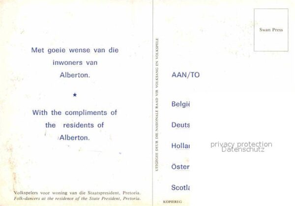 Tanz Taenzer Folk-Dancers Residence State President – Bild 2