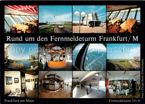 Funkturm Fernmeldeturm Frankfurt am Main