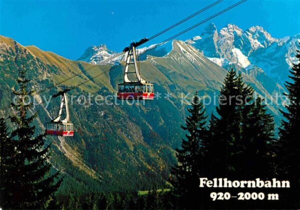 Seilbahn Fellhorn Oberstdorf Kratzer Mädelegabel