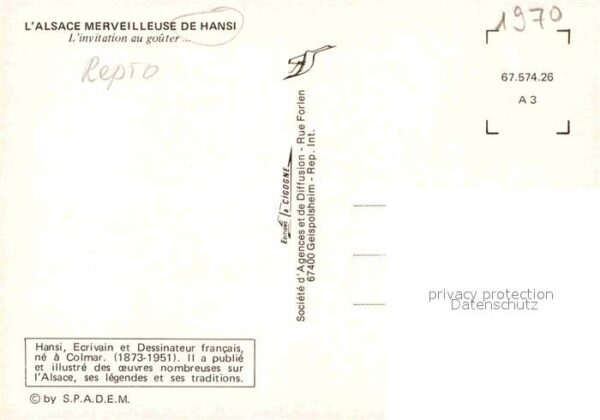 Hansi L'invitation au Gouter Alsace – Bild 2