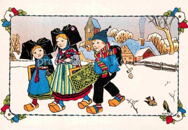 Hansi Kinder Trachten Elsass