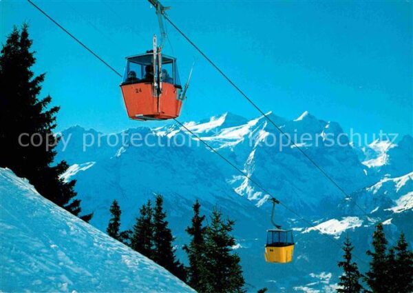 Seilbahn Hasliberg-Käserstatt Wetterhorngruppe