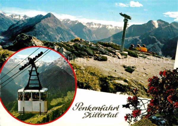 Seilbahn Penken Hauptkamm Zillertal