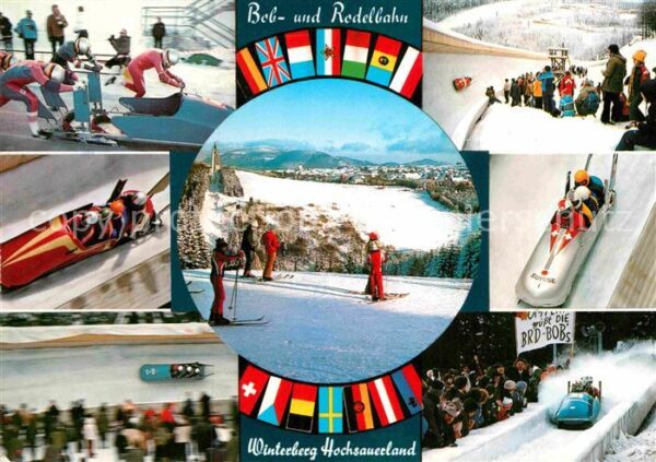 Bobsport Bob- und Rodelbahn Winterberg Hochsauer