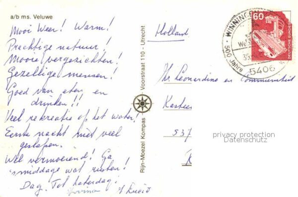 Motorschiffe MS. Veluwe – Bild 2
