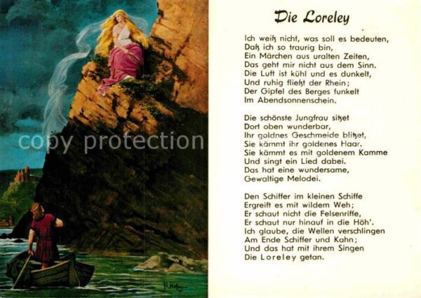 Hoffmann Heinrich Die Loreley