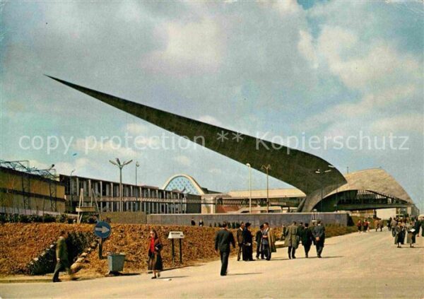 Exposition Universelle Bruxelles 1958 Fleche du Genie Civil