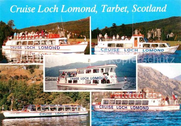 Motorschiffe Cruise Loch Lomond Tarbet Scotland