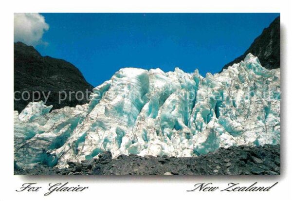 Gletscher Fax Glacier New Zealand