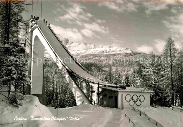 Ski-Flugschanze Cortina Trampolino Olimpico Italia