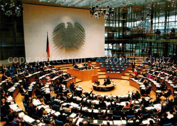 Politik Plenarsaal Deutscher Bundestag Bonn am