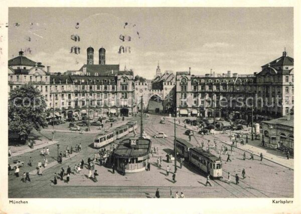 Strassenbahn München Karlsplatz