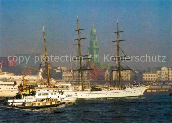 Segelschiffe Gorch Fock Hamburg