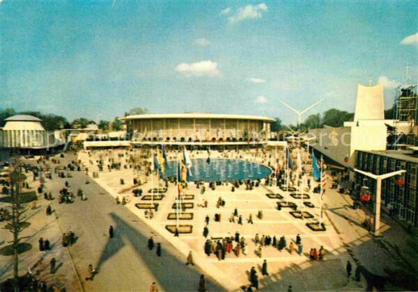 Exposition Universelle Bruxelles 1958 U.S.A. Saint Siege Pays Arabes