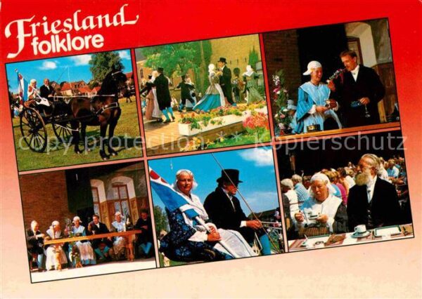 Trachten Holland Friesland Folklore