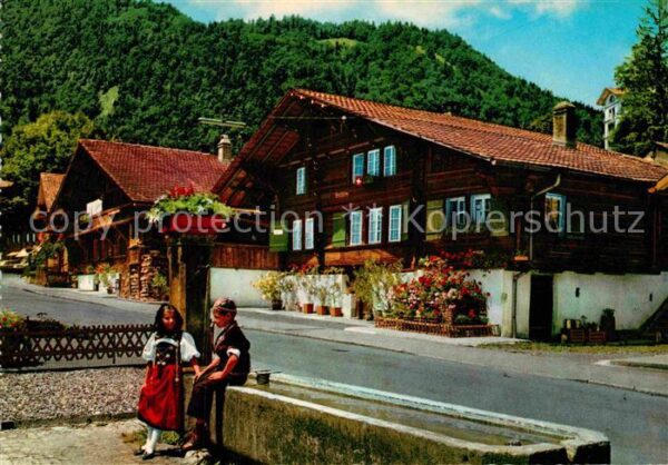 Trachten Schweiz Berner Oberland Kinder