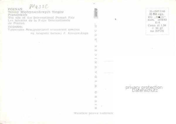 Ausstellung Poznan Messe – Bild 2