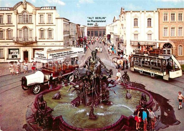 Vergnuegungspark Phantasialand Neptunbrunnen Schloss Ber