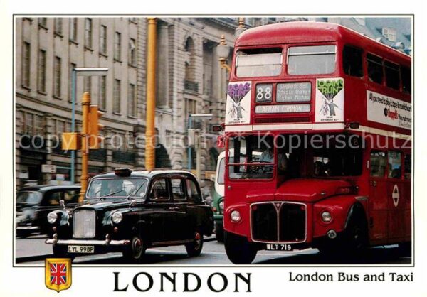 Autobus Omnibus London Bus Taxi