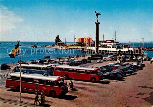 Faehre Ferry Bac Traghetto-- Hälsingborg Hamntorget Seefahrtssäule C