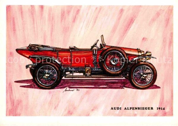 Autos Audi Alpensieger Sportwagen 1914