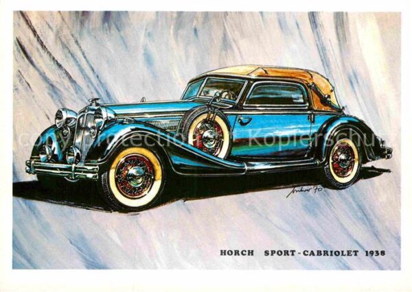 Autos Horch Sport-Cabriolet Typ 853 A 1938