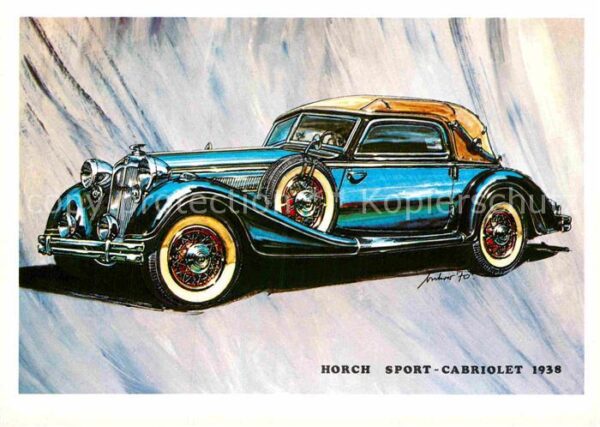 Autos Horch Cabriolet Typ 853 A 1938