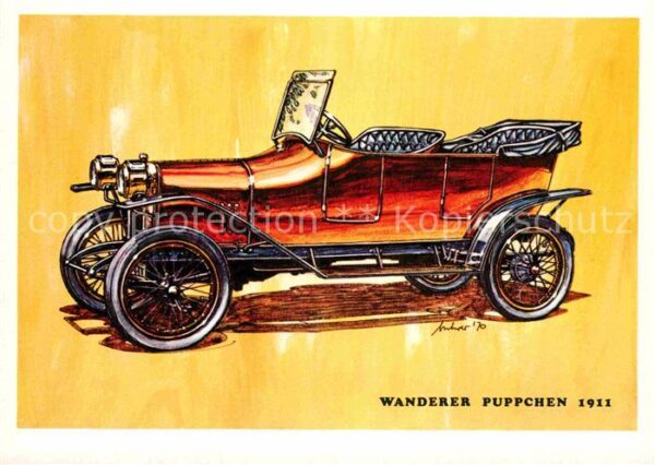 Autos Wanderer Puppchen 5/12 PS 1911