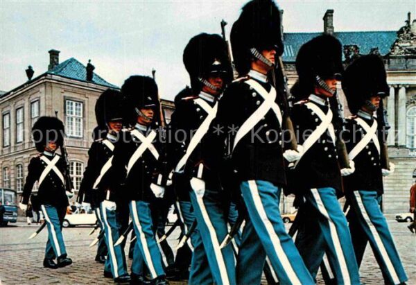 Leibgarde Wache Kobenhavn Garden Amalienborg
