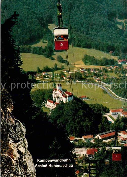 Seilbahn Kampenwand Schloss Hohenaschau
