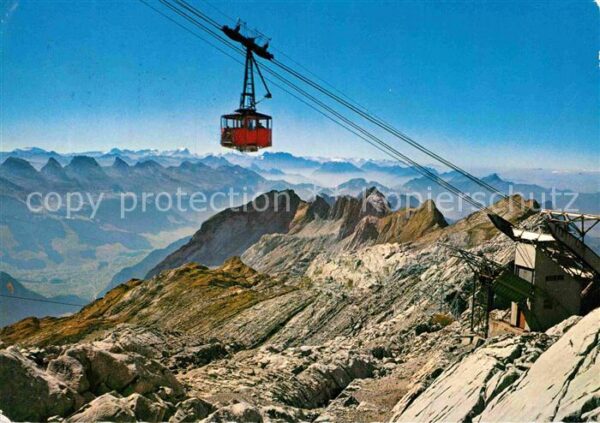 Seilbahn Säntis Churfirsten Glarneralpen