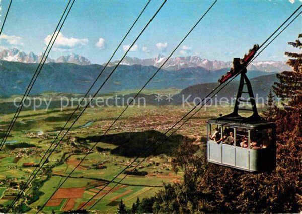 Seilbahn Kanzelbahn Villach Julische Alpen