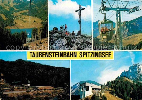 Seilbahn Taubenstein Spitzingsee
