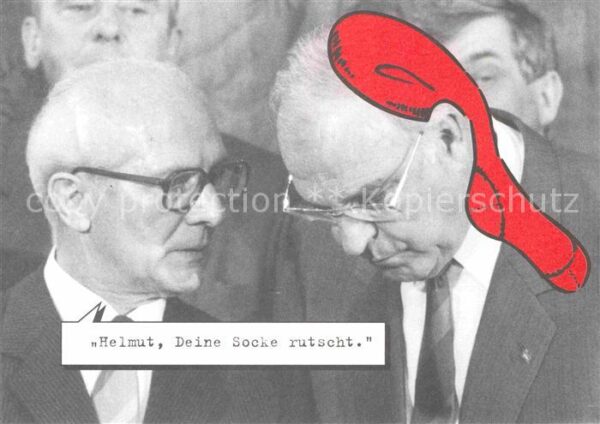 Politik Helmut Kohl Erich Honecker