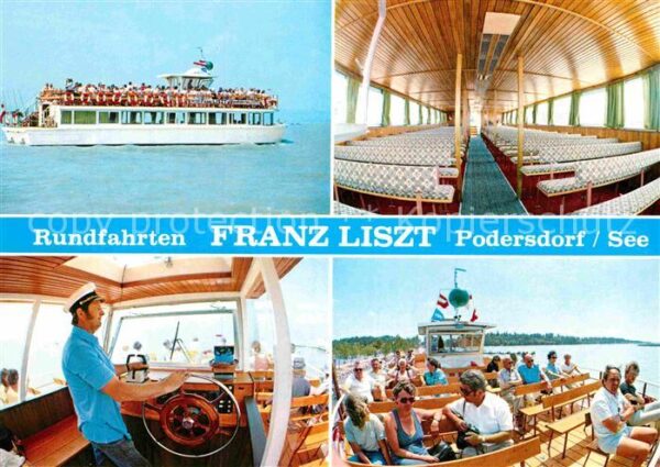 Motorboote Franz Liszt Rundfahrten Podersdorf See