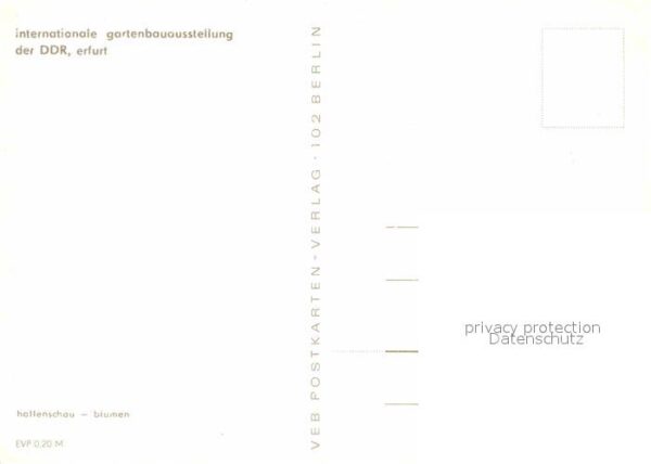 Gartenbauaustellung Erfurt Hallenschau Blumen – Bild 2