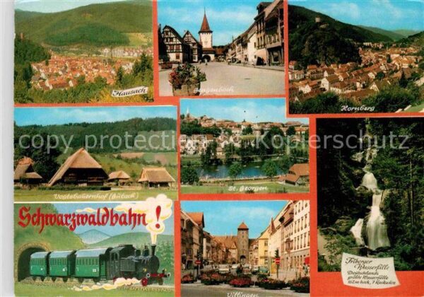 Lokomotive Schwarzwaldbahn Hausach Hornberg Villin