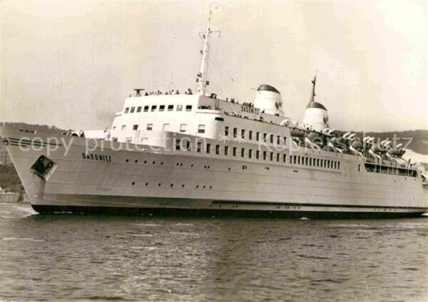 Faehre Ferry Bac Traghetto-- Eisenbahnfährschiff MS Sassnitz