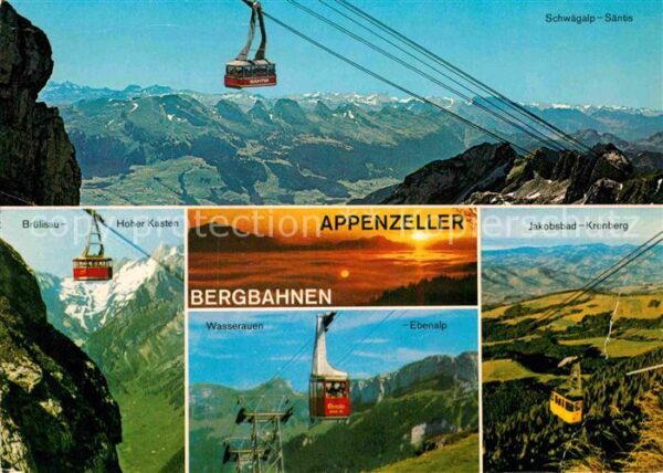 Seilbahn Appenzeller Bergbahnen Schwägalp-Säntis