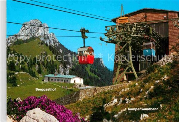 Seilbahn Kampenwand Aschau Chiemgau Berggasthof
