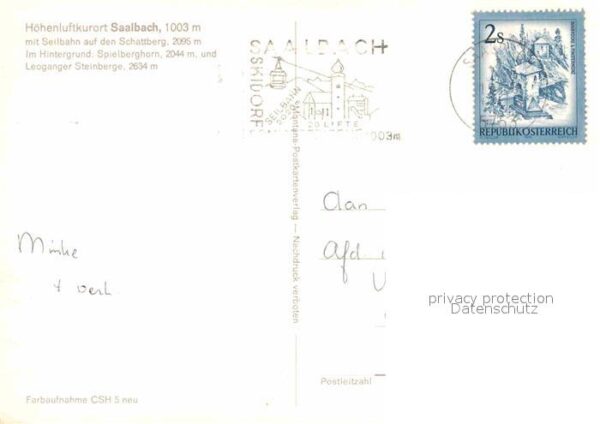 Seilbahn Schattberg Saalbach Spielberghorn Leoga – Bild 2