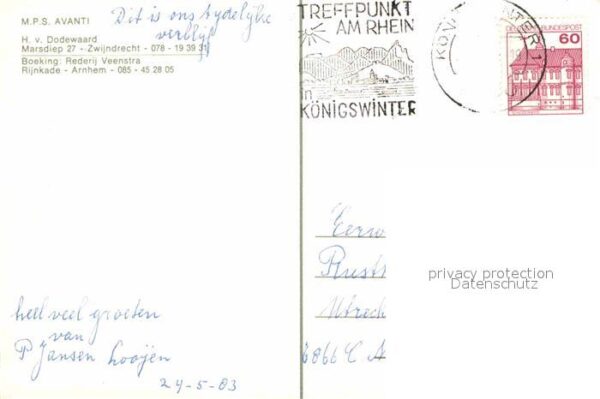 Motorschiffe M.P.S. Avanti Rederij Veenstra – Bild 2