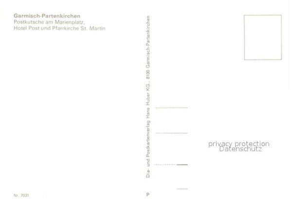 Postkutsche Garmisch-Partenkirchen Marienplatz Hote – Bild 2