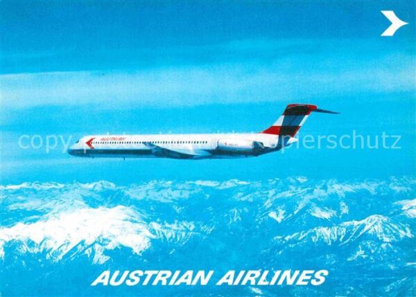 Flugzeuge Zivil Austrian Airlines McDonnell Douglas MD-