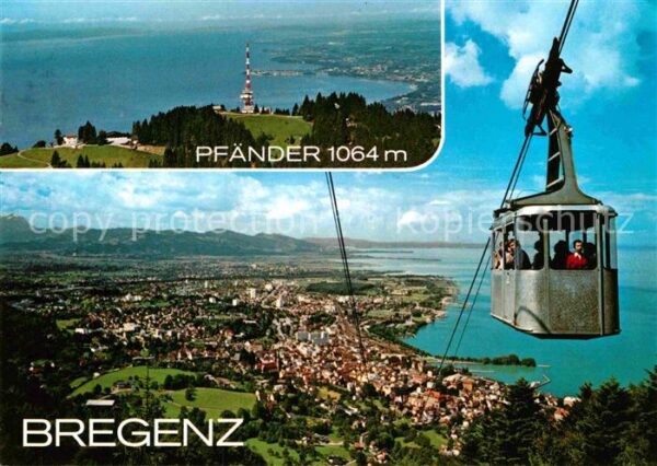 Seilbahn Pfänder Bregenz Bodensee