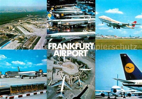Flughafen Airport Aeroporto Rhein-Main Frankfurt Lufthansa
