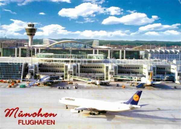 Flughafen Airport Aeroporto München Lufthansa