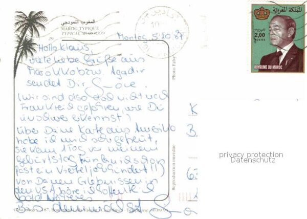 Typen Arabien Marokko Markt – Bild 2