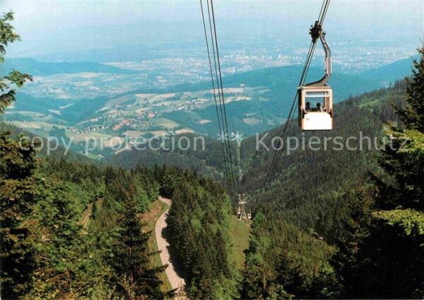 Seilbahn Schauinsland Schwarzwald Horben Freibur
