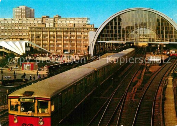 Eisenbahn Berlin S-Bahnhof Alexanderplatz